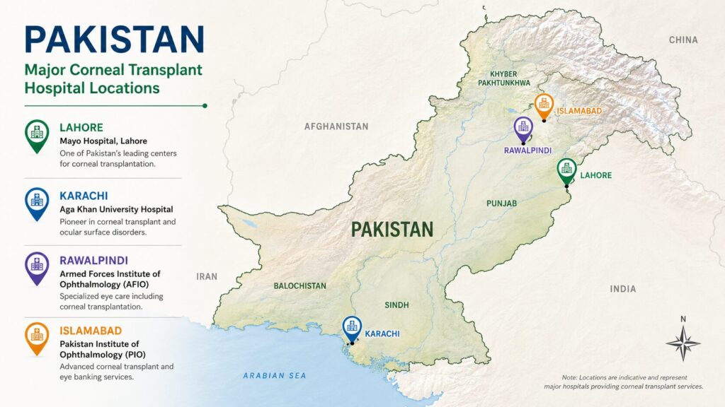 best eye hospital for cornea transplant Pakistan