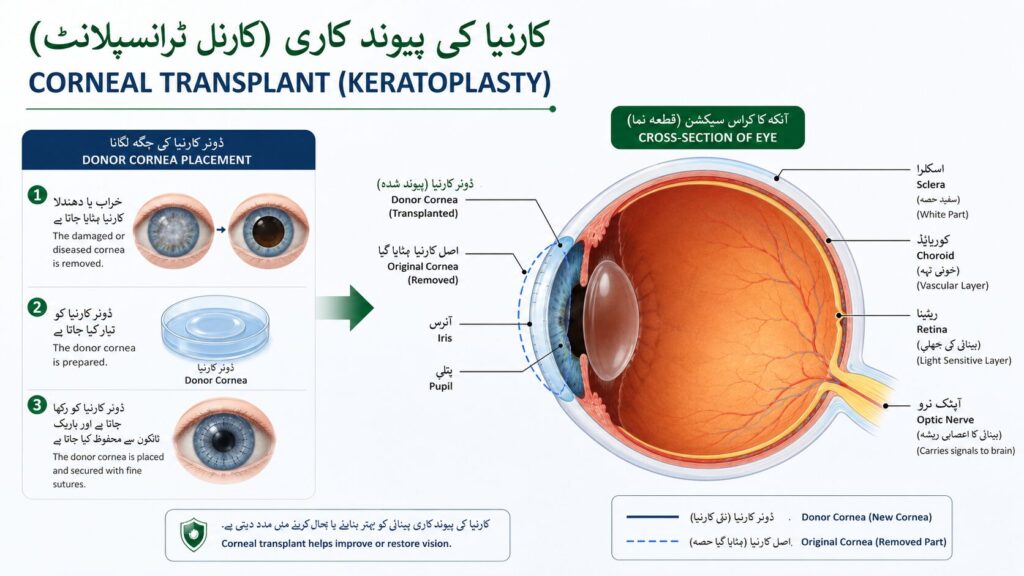 eye cornea transplant in pakistan